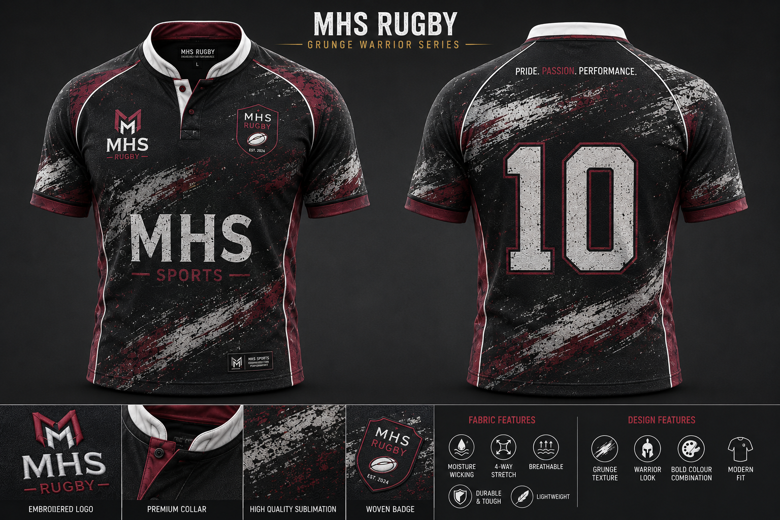 mhs rugby kit 16 mhs rugby kit 16