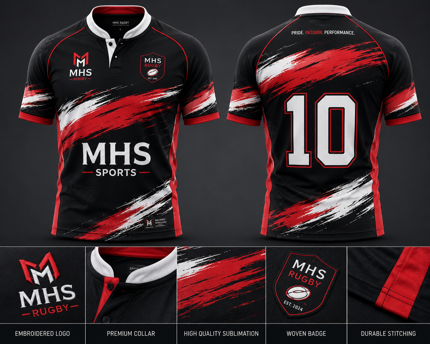 mhs rugby kit 18